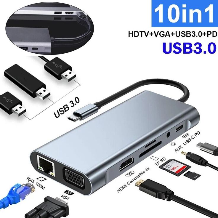 USB_C Docking Station Type C